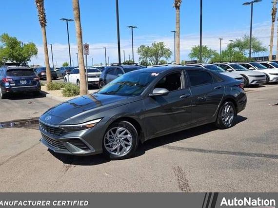 HYUNDAI ELANTRA 2024 KMHLM4DG1RU657360 image HYUNDAI ELANTRA 2024 KMHLM4DG1RU657360 image