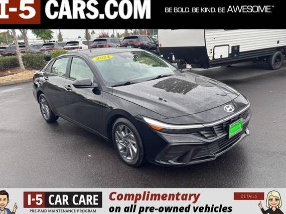 HYUNDAI ELANTRA 2024 KMHLM4DGXRU643439 image HYUNDAI ELANTRA 2024 KMHLM4DGXRU643439 image