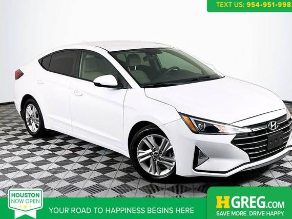 HYUNDAI ELANTRA 2020 5NPD84LF2LH593160 image