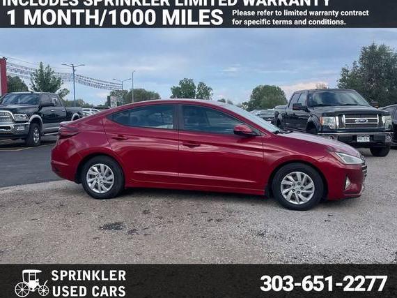 HYUNDAI ELANTRA 2020 KMHD74LF6LU955222 image