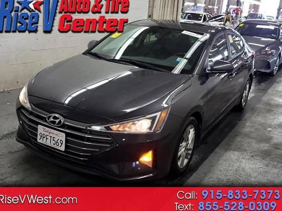 HYUNDAI ELANTRA 2020 5NPD84LF2LH601564 image