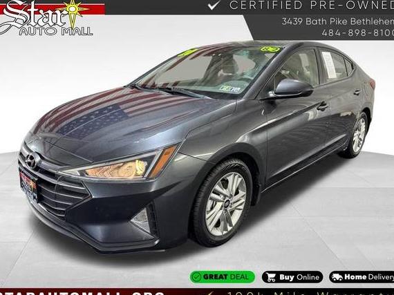 HYUNDAI ELANTRA 2020 5NPD84LF4LH575355 image