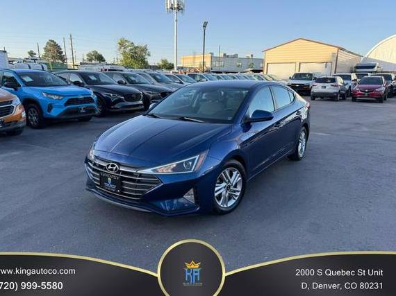 HYUNDAI ELANTRA 2020 5NPD84LFXLH511143 image