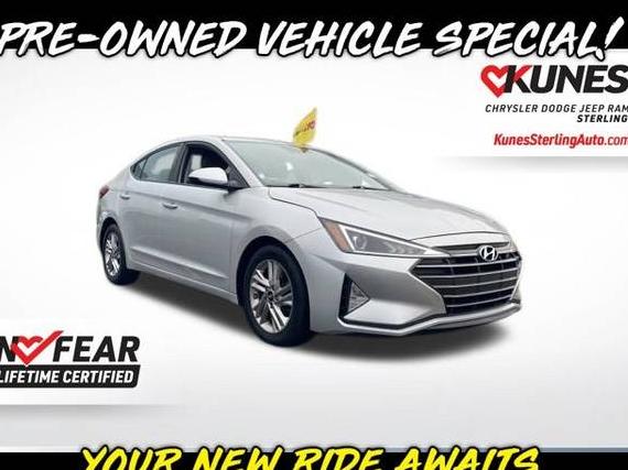 HYUNDAI ELANTRA 2020 5NPD84LF7LH534816 image