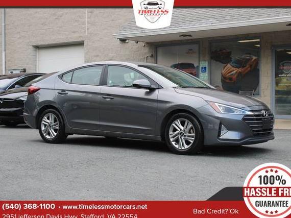 HYUNDAI ELANTRA 2020 5NPD84LF8LH527504 image