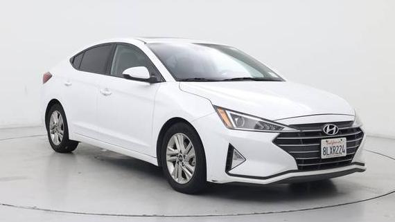HYUNDAI ELANTRA 2020 5NPD84LF6LH499802 image