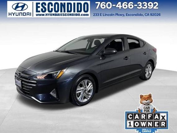 HYUNDAI ELANTRA 2020 5NPD84LF3LH569935 image