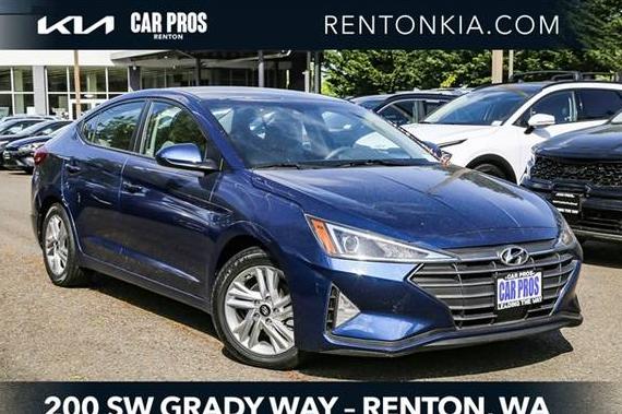 HYUNDAI ELANTRA 2020 5NPD84LF5LH578703 image