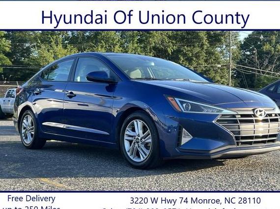 HYUNDAI ELANTRA 2020 5NPD84LF2LH540345 image