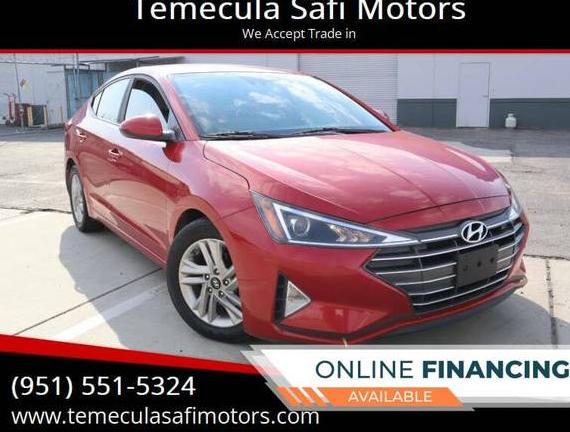 HYUNDAI ELANTRA 2020 5NPD84LF4LH533509 image