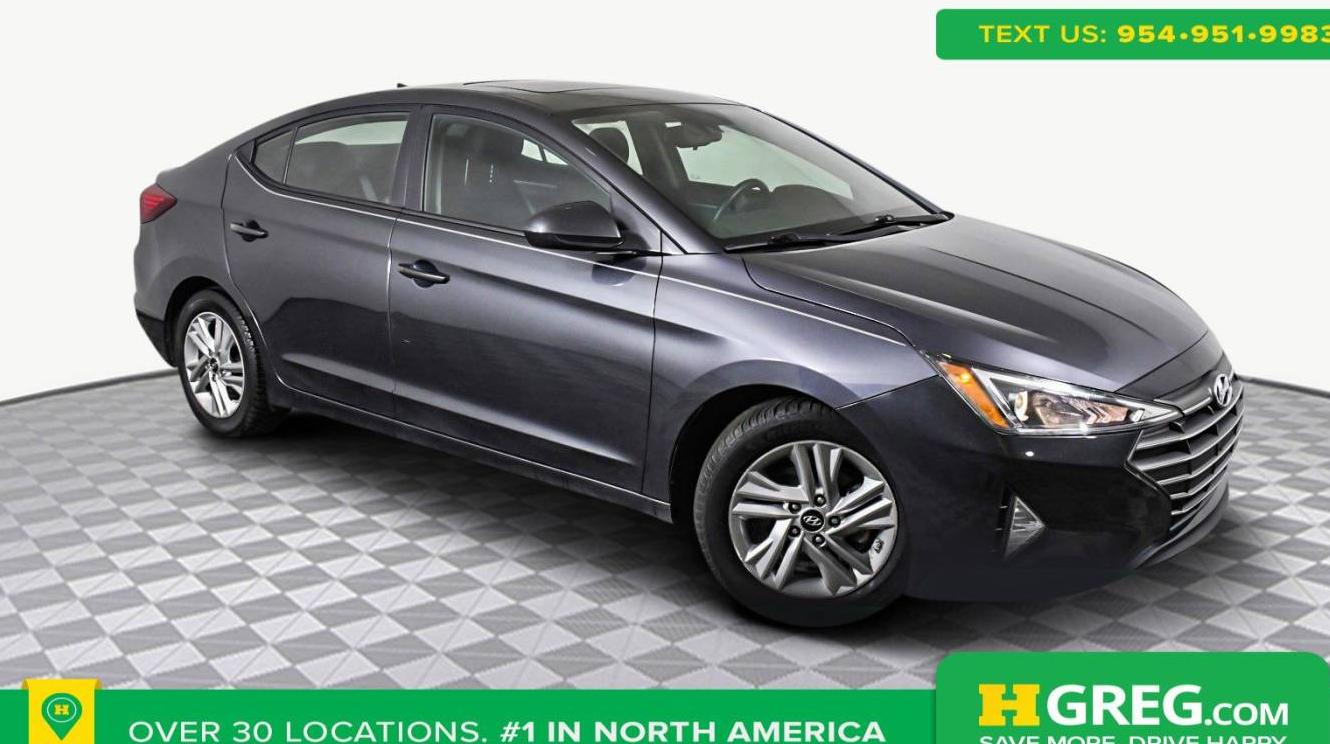 HYUNDAI ELANTRA 2020 5NPD84LF9LH554906 image