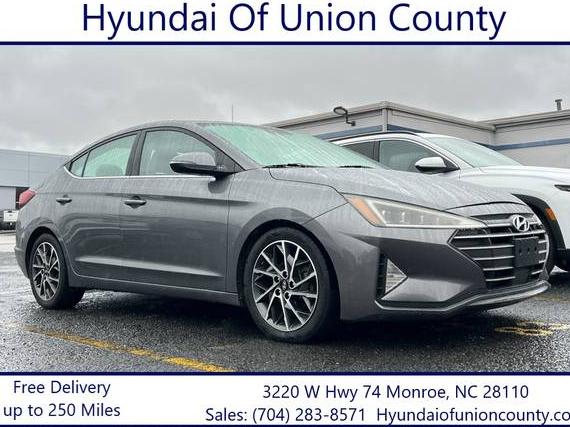 HYUNDAI ELANTRA 2020 5NPD84LF2LH501237 image