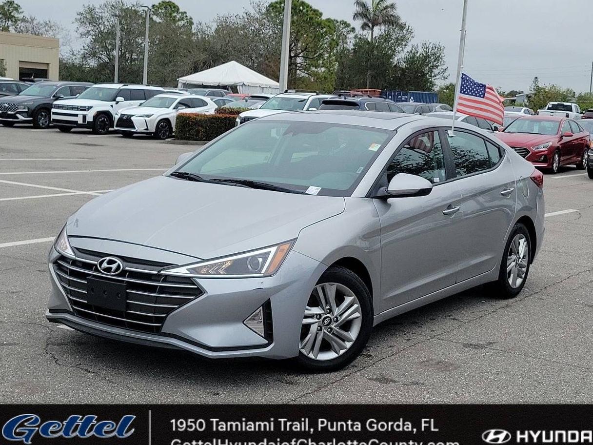 HYUNDAI ELANTRA 2020 5NPD84LF0LH614135 image