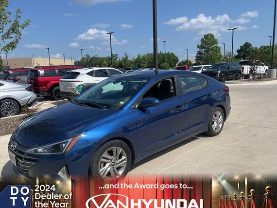 HYUNDAI ELANTRA 2020 5NPD84LF5LH544969 image