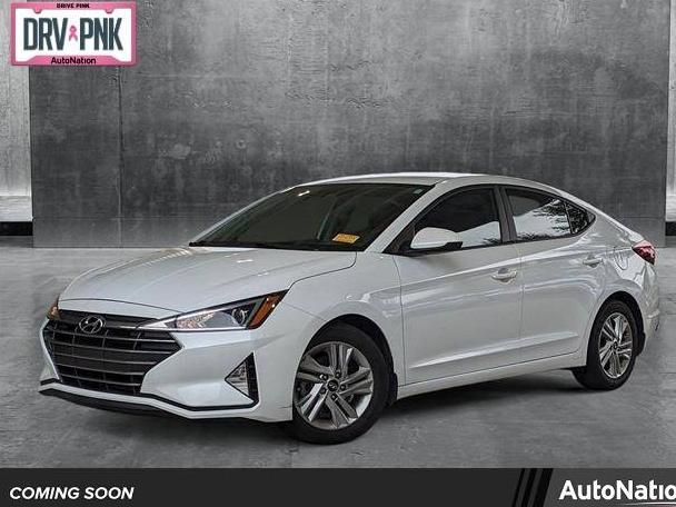 HYUNDAI ELANTRA 2020 5NPD84LF0LH597319 image