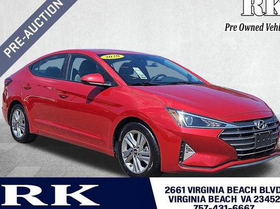 HYUNDAI ELANTRA 2020 5NPD84LF5LH535057 image HYUNDAI ELANTRA 2020 5NPD84LF5LH535057 image