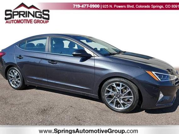 HYUNDAI ELANTRA 2020 5NPD84LF0LH609551 image