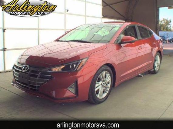 HYUNDAI ELANTRA 2020 5NPD84LFXLH632495 image