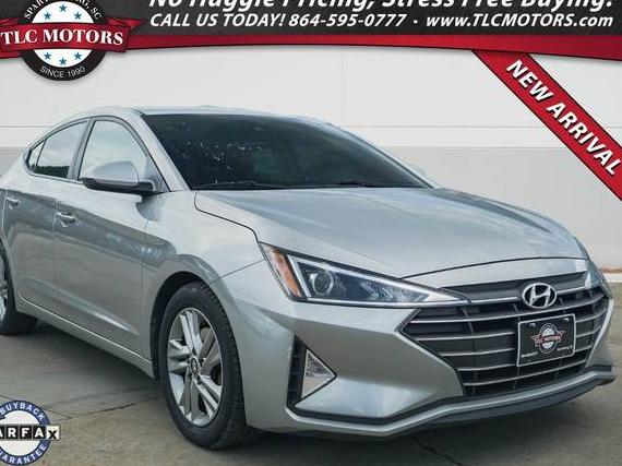 HYUNDAI ELANTRA 2020 5NPD84LF4LH579714 image
