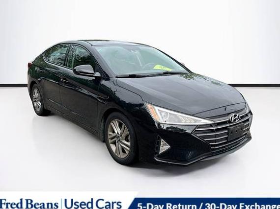 HYUNDAI ELANTRA 2020 5NPD84LF0LH534222 image