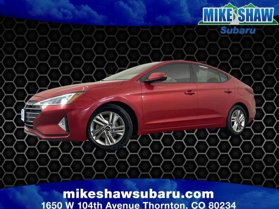 HYUNDAI ELANTRA 2020 5NPD84LF0LH501267 image