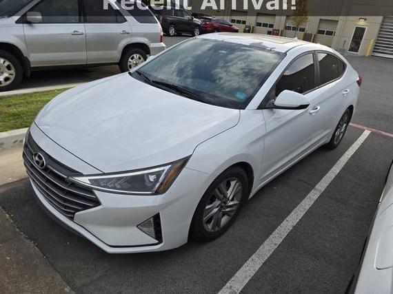 HYUNDAI ELANTRA 2020 5NPD84LF2LH537378 image