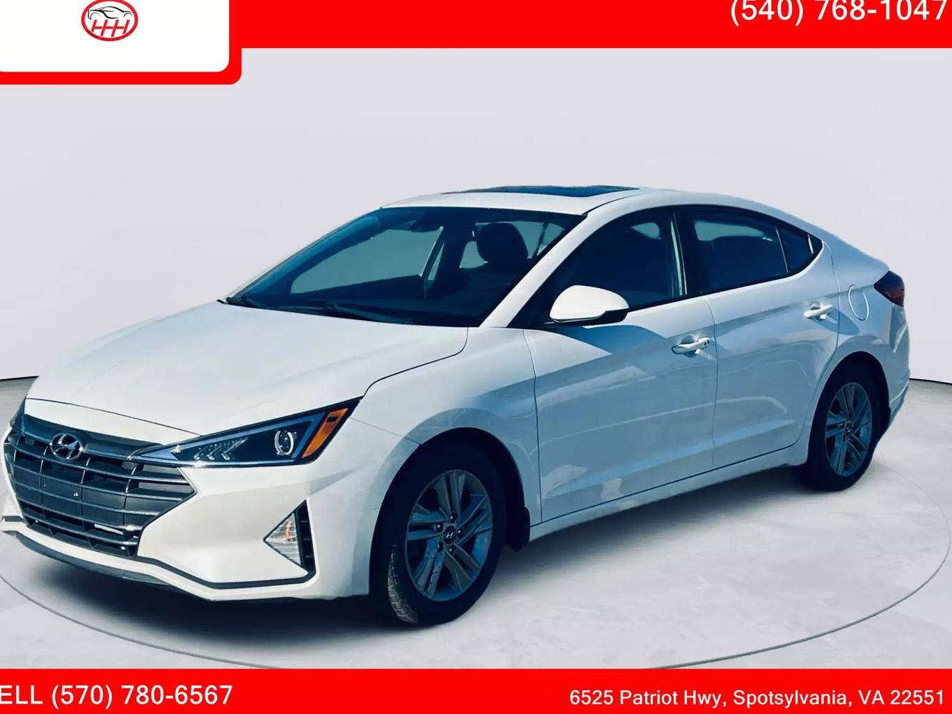 HYUNDAI ELANTRA 2020 5NPD84LF3LH561270 image