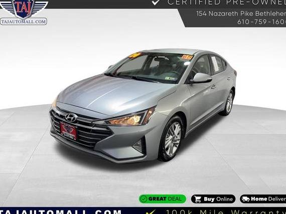 HYUNDAI ELANTRA 2020 5NPD84LF7LH614228 image