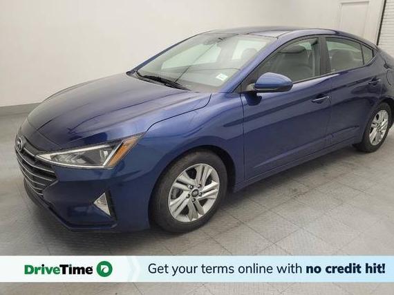 HYUNDAI ELANTRA 2020 5NPD84LF5LH621310 image