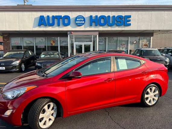HYUNDAI ELANTRA 2011 KMHDH4AE1BU101129 image