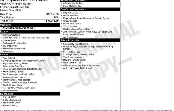 HYUNDAI ELANTRA 2013 5NPDH4AE4DH343558 image