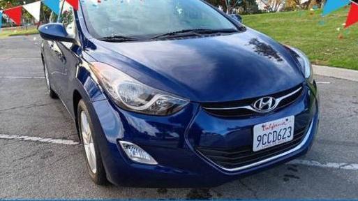 HYUNDAI ELANTRA 2013 KMHDH4AE7DU591045 image