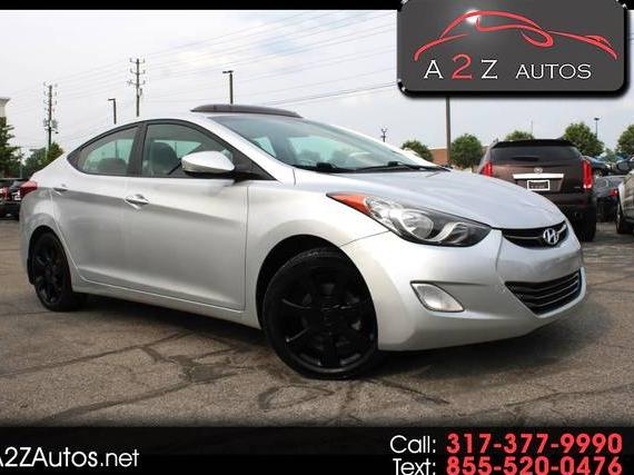 HYUNDAI ELANTRA 2013 KMHDH4AE5DU486505 image
