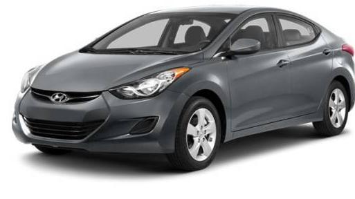 HYUNDAI ELANTRA 2013 KMHDH4AE4DU000539 image