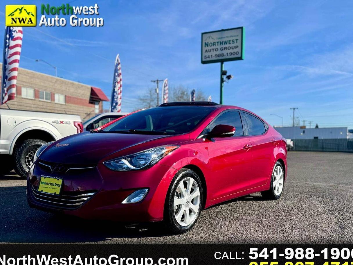 HYUNDAI ELANTRA 2013 5NPDH4AE4DH450934 image