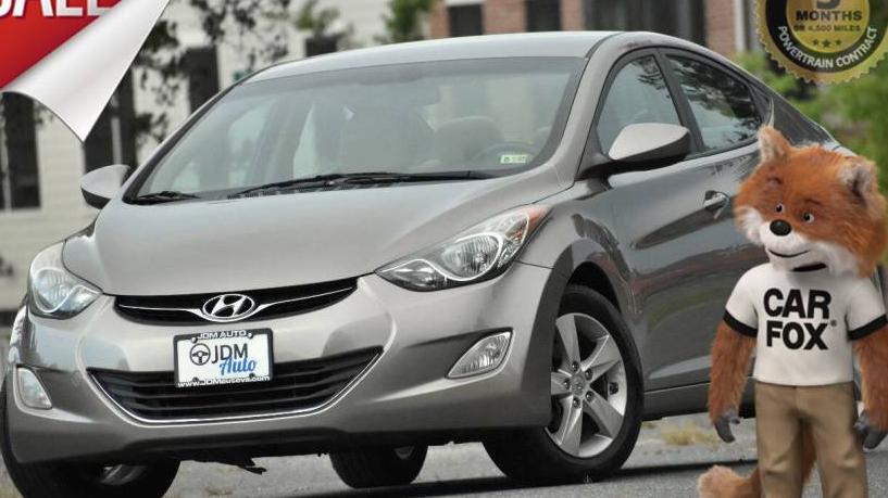 HYUNDAI ELANTRA 2013 5NPDH4AE7DH156346 image