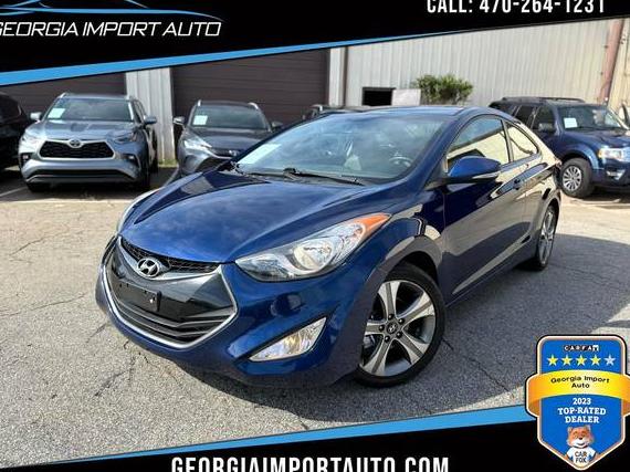 HYUNDAI ELANTRA 2013 KMHDH6AE0DU019505 image