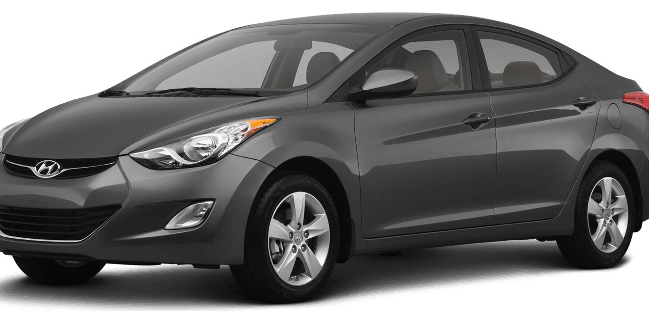 HYUNDAI ELANTRA 2013 KMHDH4AE0DU517885 image