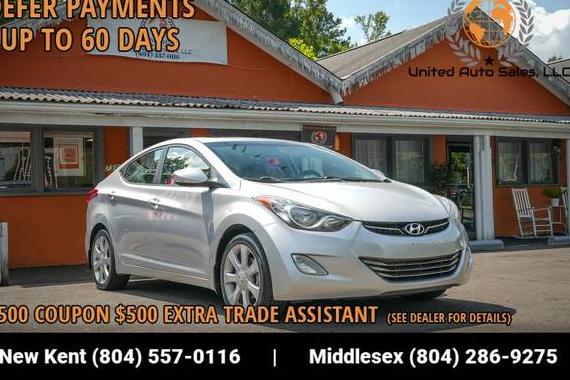 HYUNDAI ELANTRA 2013 KMHDH4AE7DU604084 image