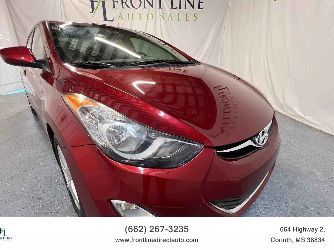 HYUNDAI ELANTRA 2013 5NPDH4AE5DH443054 image