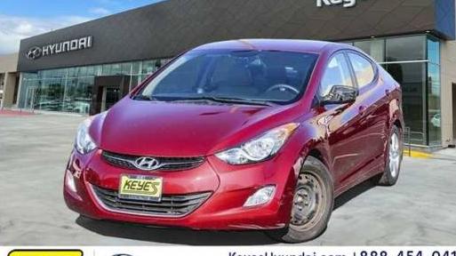 HYUNDAI ELANTRA 2013 5NPDH4AE9DH313763 image