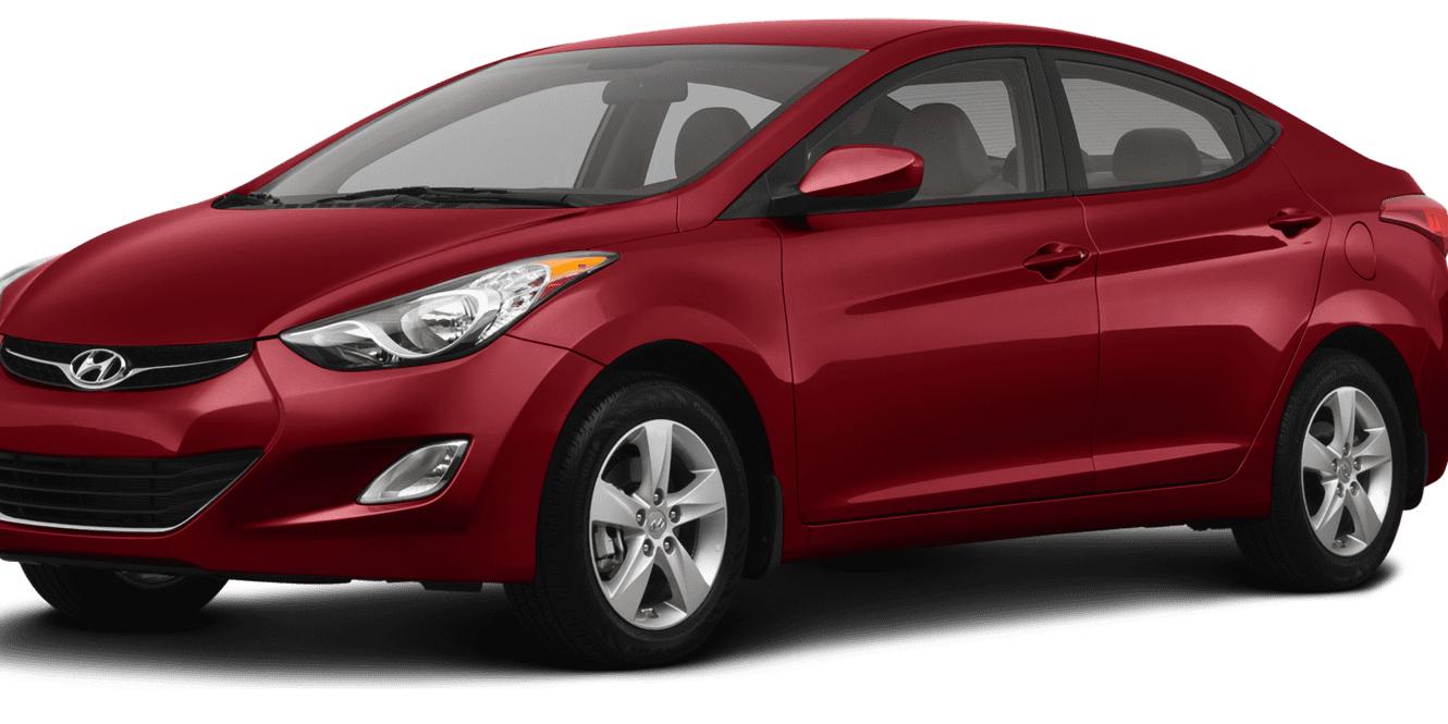 HYUNDAI ELANTRA 2013 KMHDH4AE6DU562281 image