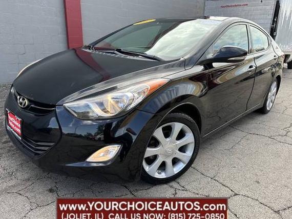 HYUNDAI ELANTRA 2013 KMHDH4AE1DU627425 image