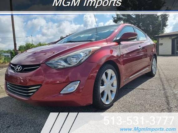 HYUNDAI ELANTRA 2013 5NPDH4AE2DH207610 image