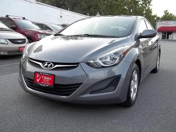HYUNDAI ELANTRA 2014 5NPDH4AE6EH468417 image