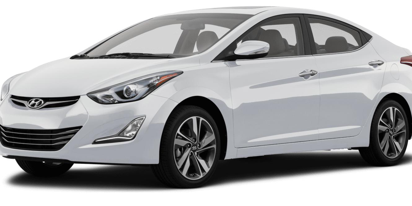 HYUNDAI ELANTRA 2014 5NPDH4AE6EH519169 image