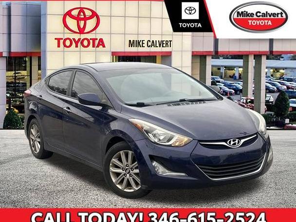 HYUNDAI ELANTRA 2014 5NPDH4AE8EH486546 image