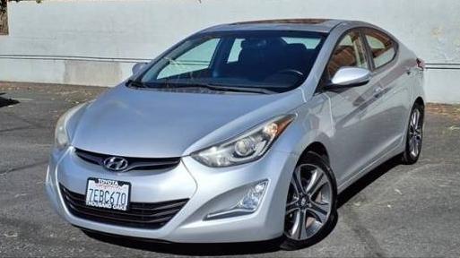 HYUNDAI ELANTRA 2014 KMHDH4AH1EU161376 image