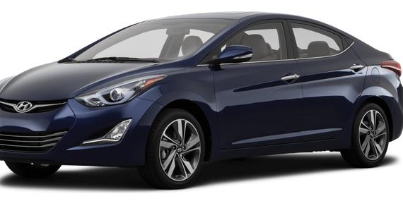 HYUNDAI ELANTRA 2014 KMHDH4AEXEU158563 image