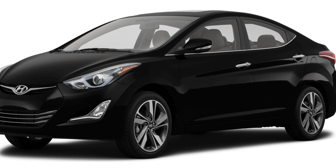 HYUNDAI ELANTRA 2014 5NPDH4AE7EH497604 image